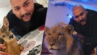 VIDEO - Dani Mocanu sfidează din nou. El s- a pozat lângă o căprioară