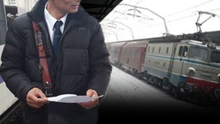 VIDEO - Trenurile rom&acirc;nești au &icirc;nghețat iar odată cu vremea rea de afară