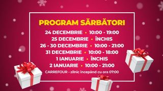 Program Veranda Mall de sărbători