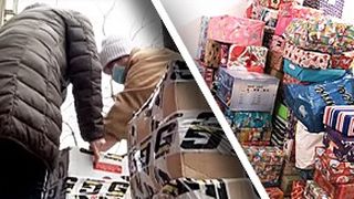 VIDEO - Rom&acirc;nii din diaspora primesc bunătăți de acasă prin curierat