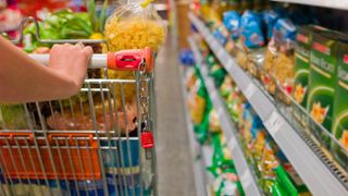 rom&acirc;nii la cumpărături de crăciun