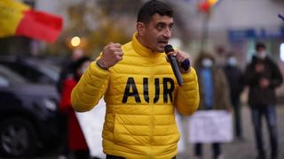 George Simion (AUR): ”Nu vom vota Cabinetul Cîţu şi cerem redeschiderea şcolilor”