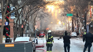 Explozie puternică &icirc;n centrul unui oraş american 