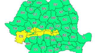 Alertă meteo: Este cod portocaliu şi galben de viscol