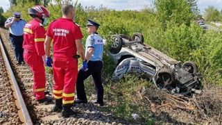 A murit unul dintre cei doi polițiști implicați în accidentul rutier din Olt