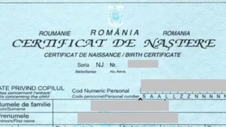 Cum obții un certificat nou de naștere dacă l-ai pierdut pe cel original. Acte necesare