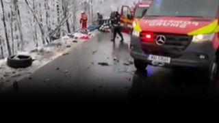 VIDEO - Iarna violentă a pus stăpânire pe România în luna lui Gerar
