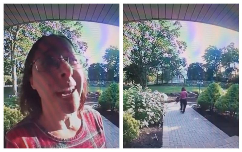 reacție femeia curier din cauza bacșișului