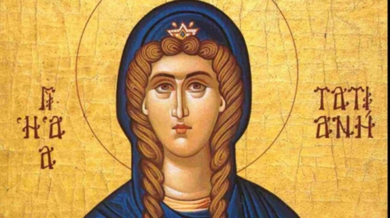 Calendar ortodox 12 ianuarie 2021. Sărbătoare mare: Sfânta Tatiana