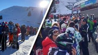 VIDEO-După terminarea vacanțelor, e aglomerație în stațiunile de munte