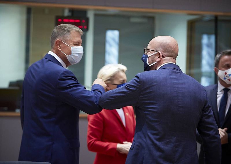 klaus iohannis charles michel