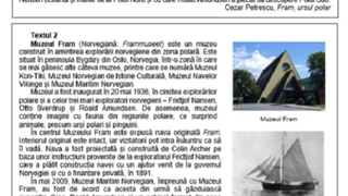 Evaluarea Națională 2021: vezi modelele de subiecte la Limba și literatura română