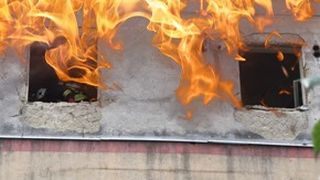 VIDEO -Un bărbat a pierdut custodia copilului.Explozie gravă provocată