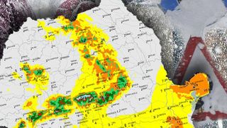 VIDEO - Viscolul ca un uragan a lovit cu putere mare parte din România