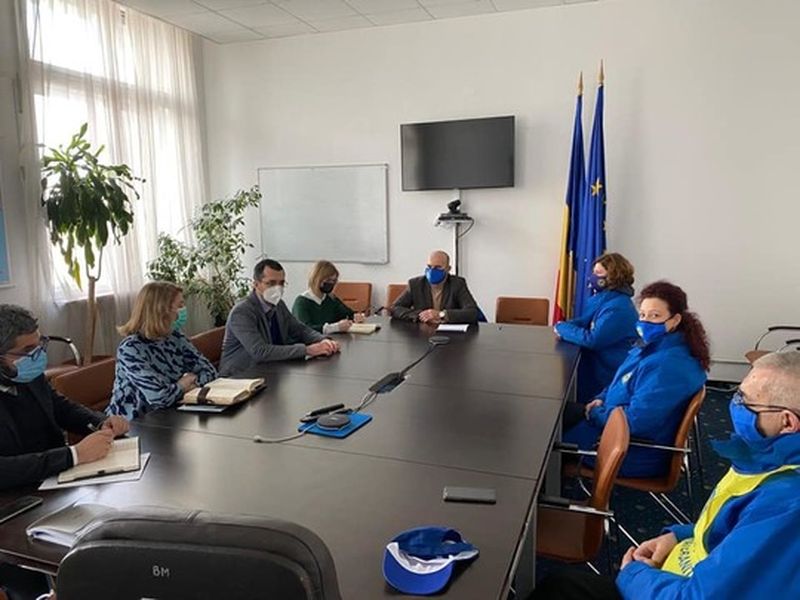 Protest al sindicaliştilor din Sănătate, în Piaţa Victoriei: ”Fără noi, COVID-ul e pe voi!”