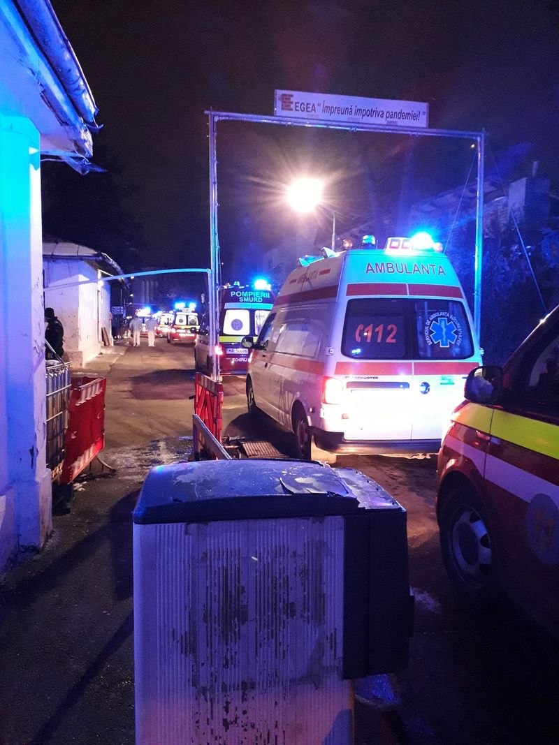 Incendiul de la Spitalul "Matei Balş". 