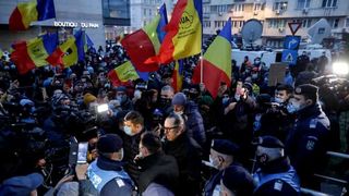 protest aur la matei balș