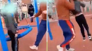 VIDEO - Agresorul copilului din Hunedoara a fost arestat preventiv. Filmul complet al scenelor incredibile petrecute la locul de joacă