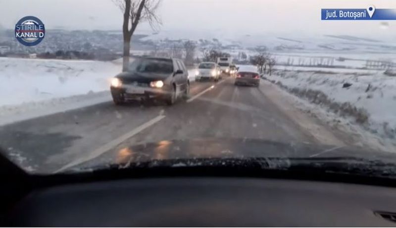 Echipele Știrile Kanal D au surprins furia vremii! Imagini în exclusivitate