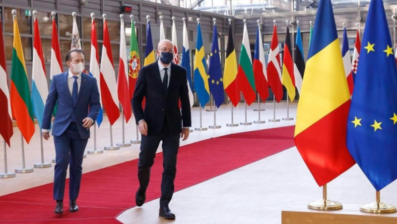 Premierul Florin Cîțu, întâlnire cu Ursula von der Leyen la Bruxelles