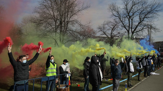 Protest masiv în Piața Victoriei! Sindicaliștii, nemulțumiți de înghețarea veniturilor