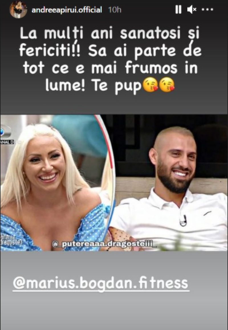 Andreea Pirui de la „Puterea dragostei”, împăcare secretă cu fostul iubit?