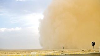 nor de praf saharian &icirc;n weekend