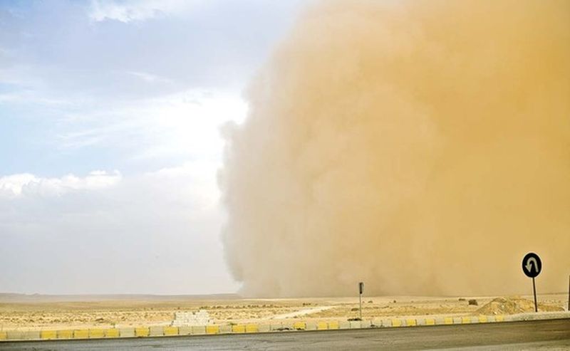 nor de praf saharian în weekend