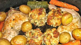 rețete piept de pui și cartofi la cuptor