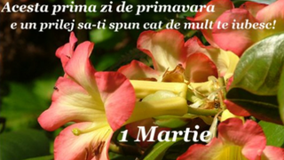 Felicitari de 1 Martie 2021: Cele mai frumoase imagini cu text