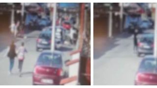 VIDEO| Tragedie fără margini. Două surori au fost călcate cu mașina, chiar pe trotuar