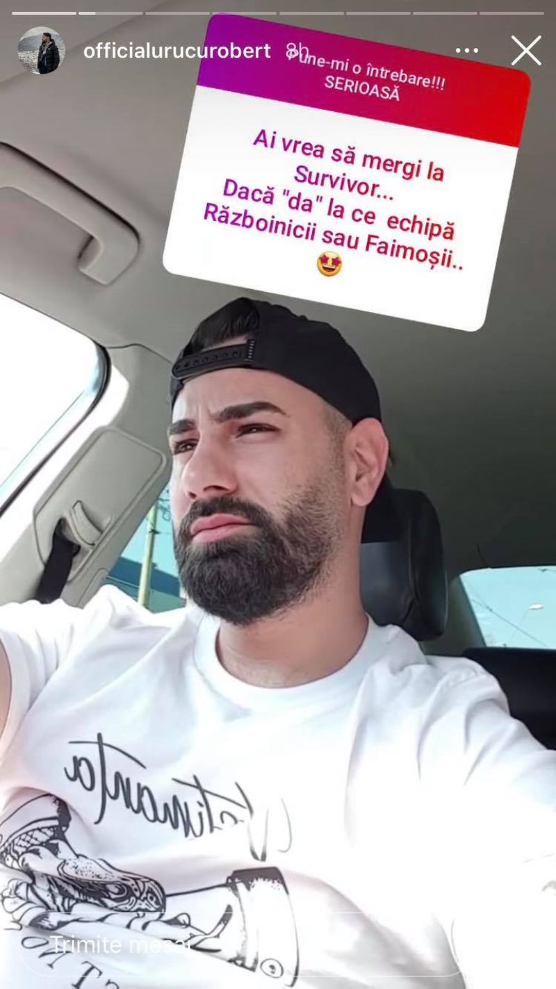 robert urucu de la puterea dragostei la survivor