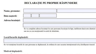 formular sts restrictii circulatie ora 23  politie coronavirus