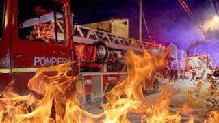 VIDEO - Salvatorii, din nou derutați &icirc;n fața incendiului din spital