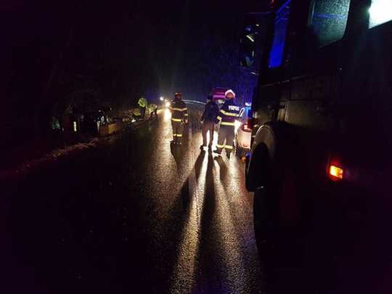 accident rutier ambulanță