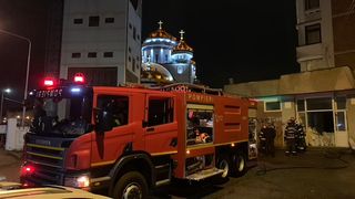 VIDEO - Evacuare de urgență &icirc;n Mioveni, din cauza unui miros puternic