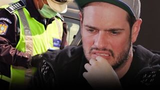 VIDEO - Actorul și vlogerul BRomania, prins drogat la volan