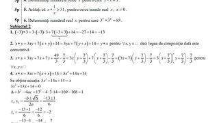 Subiecte simulare BAC 2021 Matematică
