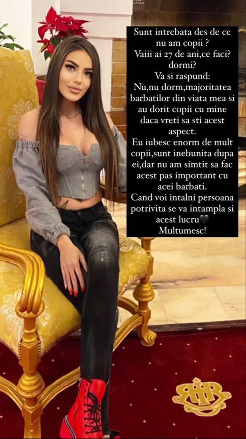 roxana de la puterea dragostei vrea copil