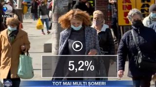 VIDEO - Tot mai mulți români în șomaj, din cauza pandemiei