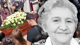 VIDEO-O mână de oameni a condus-o pe ultimul drum pe Gabi Luncă