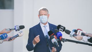 ședință klaus iohannis și sorin cîmpeanu 8 aprilie