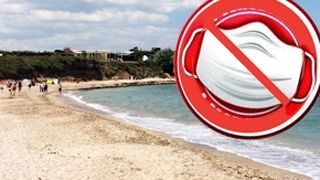 VIDEO | Fără mască pe plajă, de la 1 mai