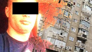 VIDEO - Un bărbat a vrut să se arunce de la balcon cu băiatul în brațe