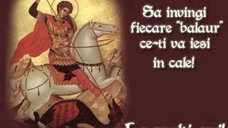 Mesaje de Sf. Gheorghe: La mulţi ani George şi Georgiana!