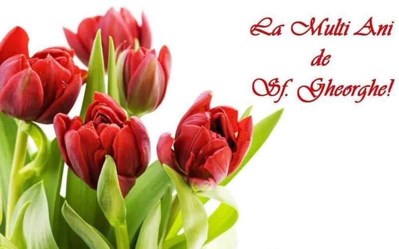 Mesaje de Sf. Gheorghe: La mulţi ani George şi Georgiana!