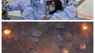 Țara îngenuncheată de virusul ucigaș. Un nou record mondial a fost stabilit azi de India (VIDEO)