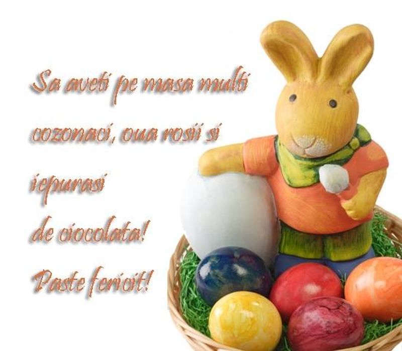 Cele mai frumoase mesaje și feliciări de Paște. Idei de urări pentru apropiați
