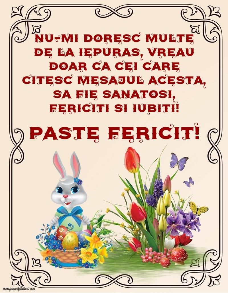 Cele mai frumoase mesaje și feliciări de Paște. Idei de urări pentru apropiați