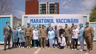 Maratonul Vaccinării &icirc;n Capitală: Cinci persoane au fost vaccinate &icirc;n fiecare minut